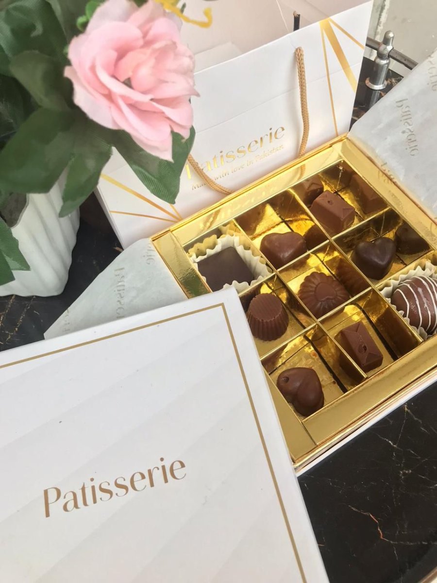 Luxury Belgium Chocolates 9-Piece Box