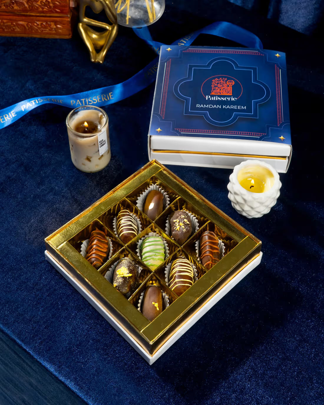 Royal Date Medley – Box of 9 Assorted Dates